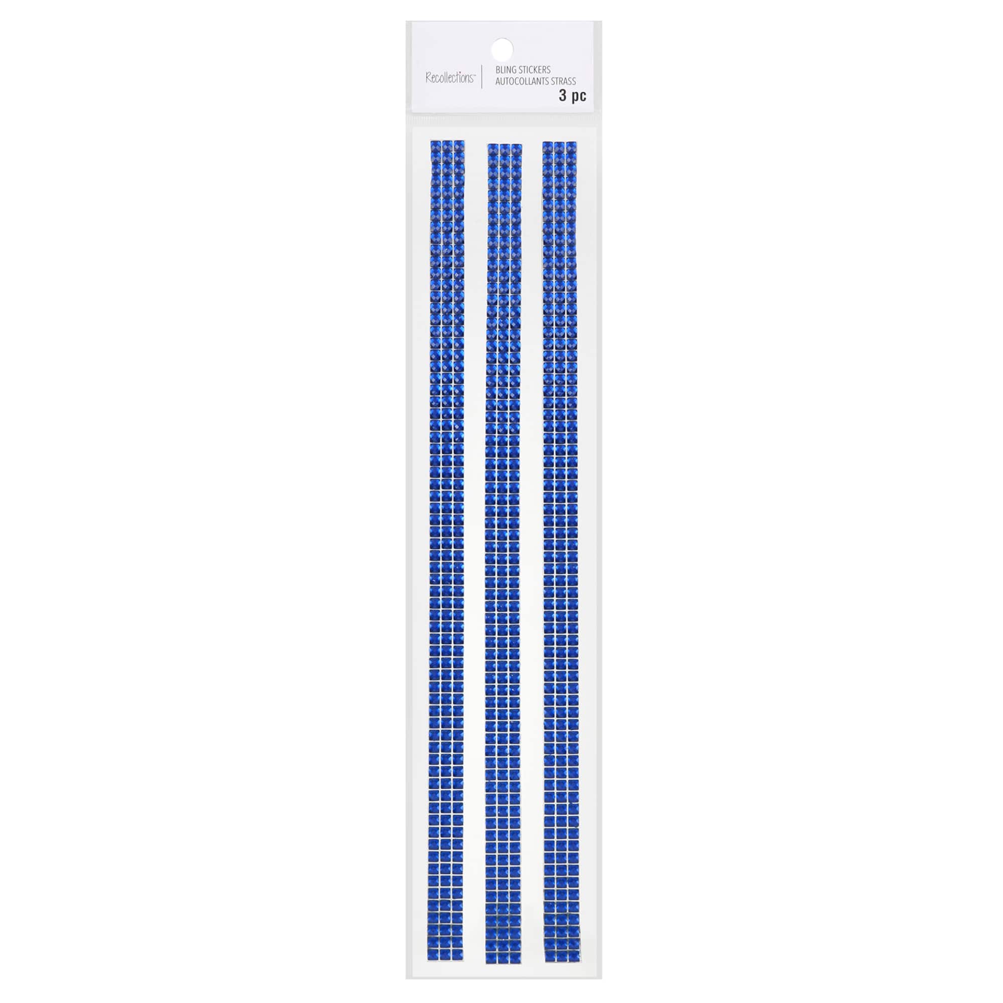 Indigo Border Bling Stickers By Recollections™